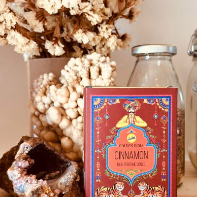 GOLDEN INDIA INCENSO DE CANELA EM CONE